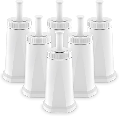 ARETHONE Wasserfilter Ersatz für Sage Filter, 6 Stück Ersatz für Sage Barista Express Pro Wasserfilter, Water Filter für SES810/SES880/SES920/SES980/SES990/SES875/SES008/BES008