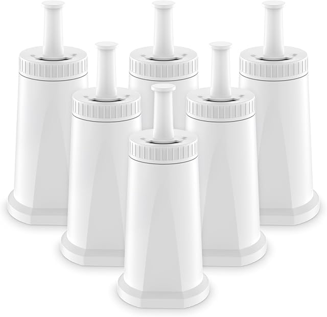 ARETHONE Wasserfilter Ersatz für Sage Filter, 6 Stück Ersatz für Sage Barista Express Pro Wasserfilter, Water Filter für SES810/SES880/SES920/SES980/SES990/SES875/SES008/BES008
