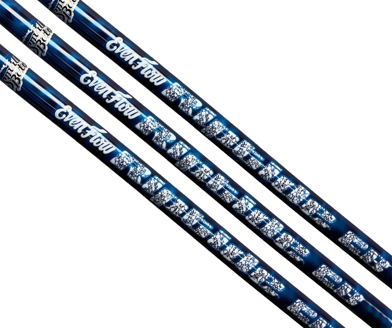 TRUE TEMPER Project X EvenFlow Riptide CB Blue Small Batch Shafts (Choose Flex and Compatible Adaptors) (Uncut, 70g 6.0)