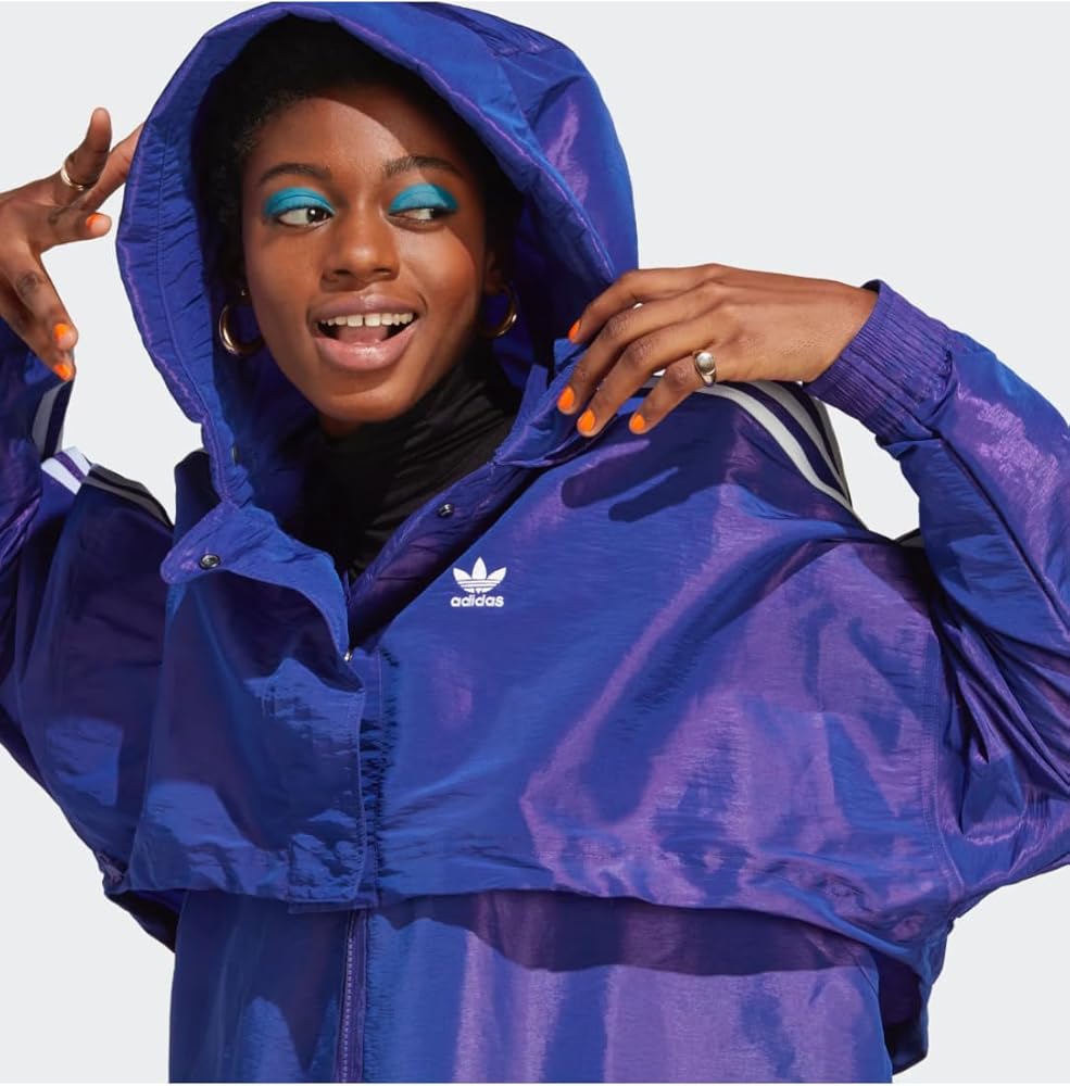Amazon.com: adidas ORIGINALS WOMEN'S ALWAYS ORIGINAL WINDBREAKER