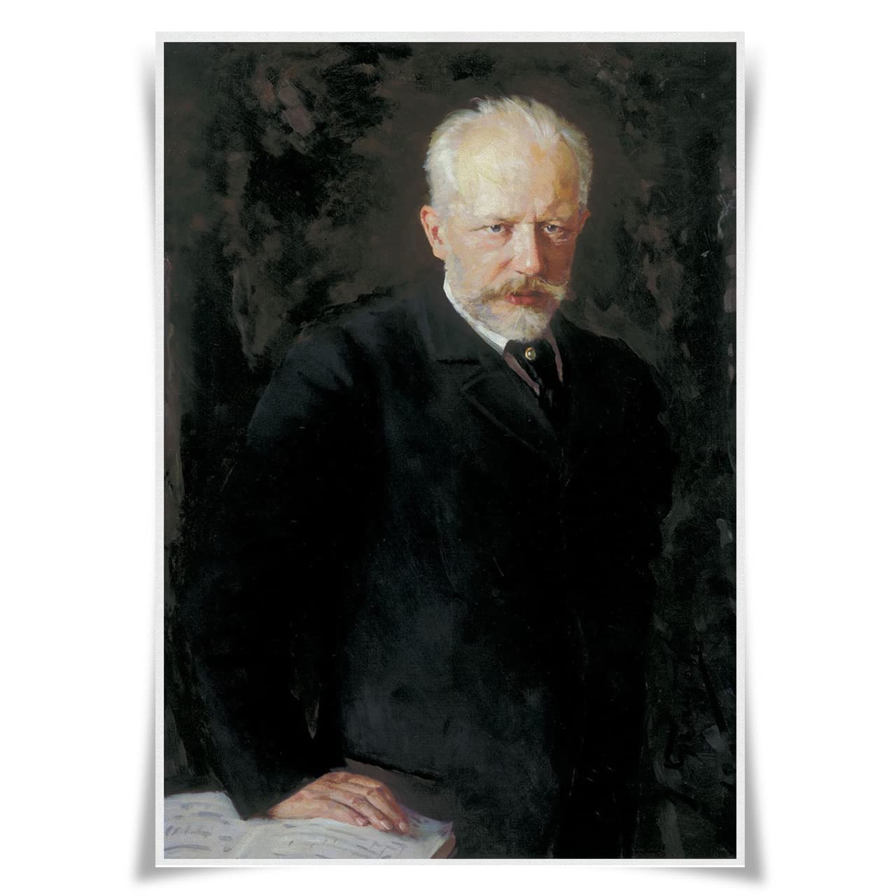Nice Captain Portraits of Top 10 Musicians A3 Poster World Famous Musicians Print Home Decor (Pyotr Ilyich Tchaikovsky)