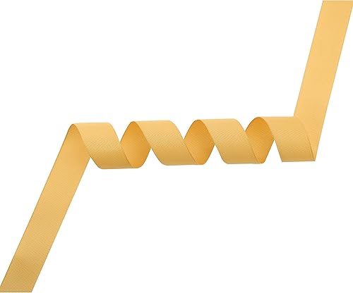 Miniatura 3 de Cinta dorada de grogrén de 1 pulgada para manualidades, cinta de grogrén para envolver regalos, decoración de boda, lazos para el cabello, recuerdos