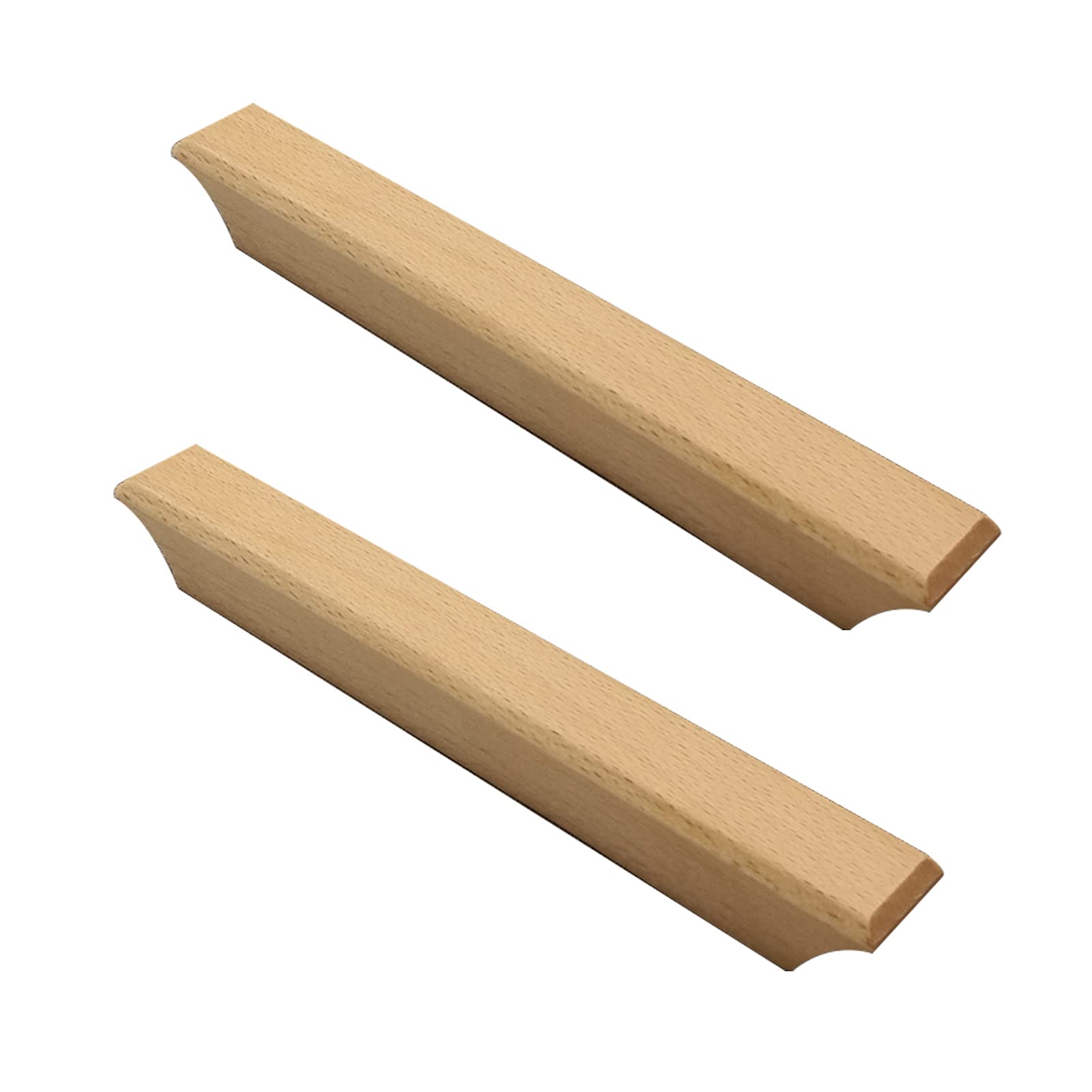 Boutons de barre de porte en bois de hêtre pour remplacer vos poignées