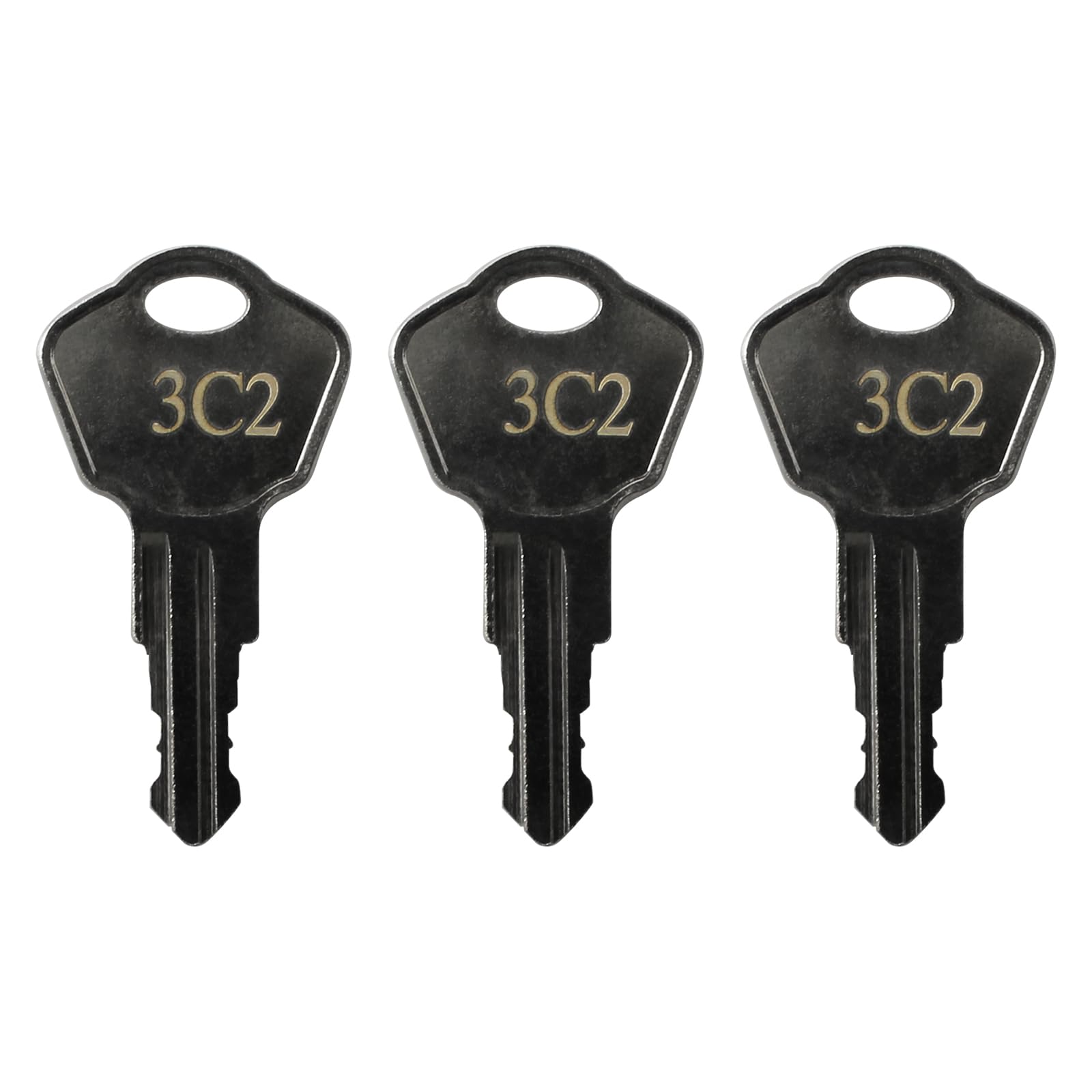 Sentry Safe Replacement Keys Model 1100-Codes 3A2 for Sentry Safe Key (Key 3C2)(3 Pcs)