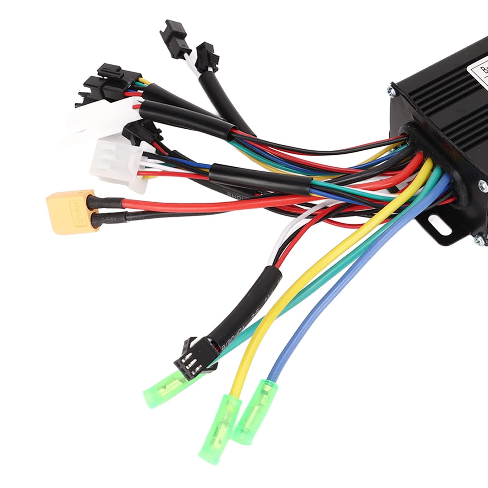 Controller per bici elettrica, 24 V, 36 V, 48 V, per scooter brushless, dissipazione del calore, 3 modalità, onda sinusoidale, 26 A, accessori modificati per bici elettrica, scooter