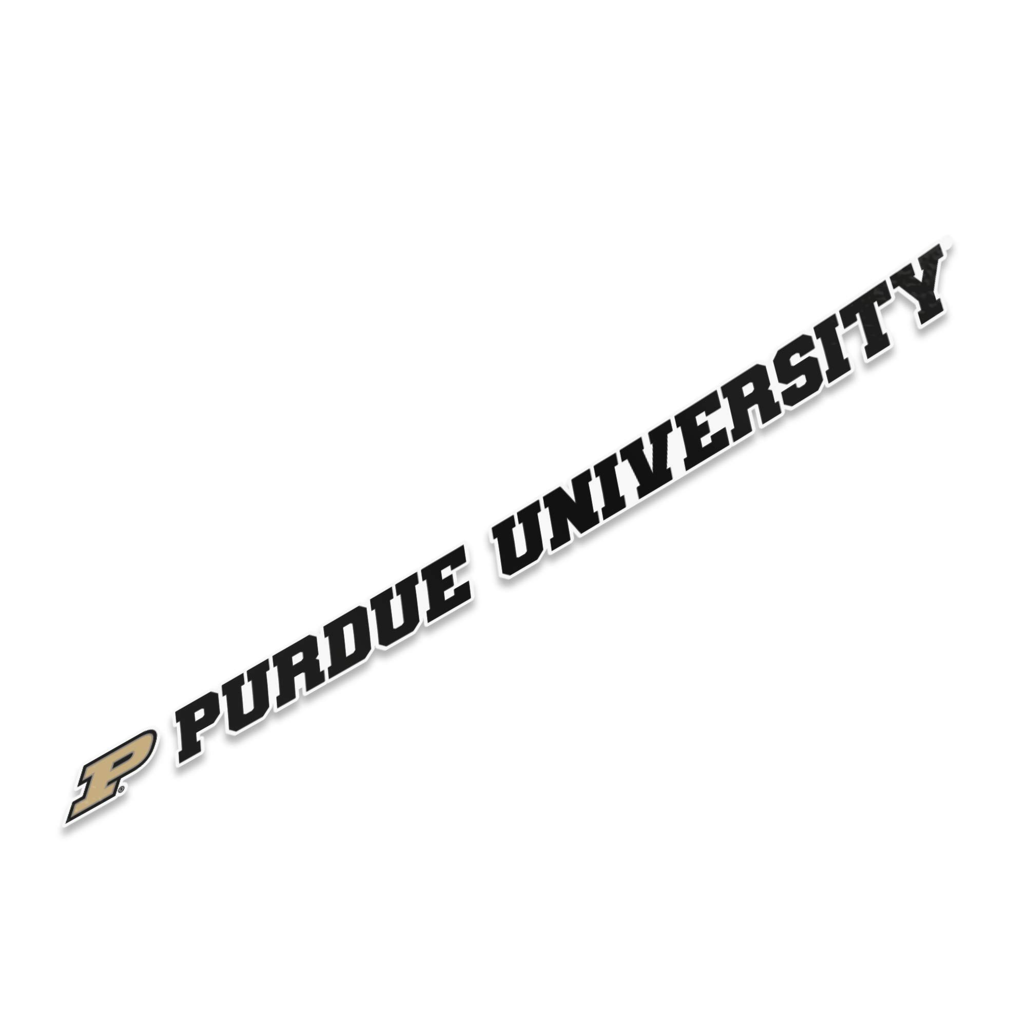 Sticker vinyle Purdue 38cm pour personnaliser votre voiture et PC