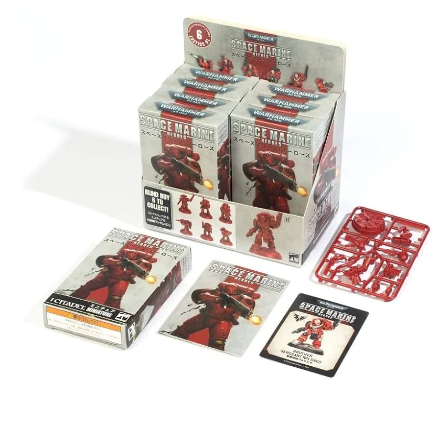 スペースマリーン・ヒーローズ2022：ブラッドエンジェル・コレクション　1と2 Amazon.co.jp: Space Marine Heroes 2022 シリーズ1 ブラッド