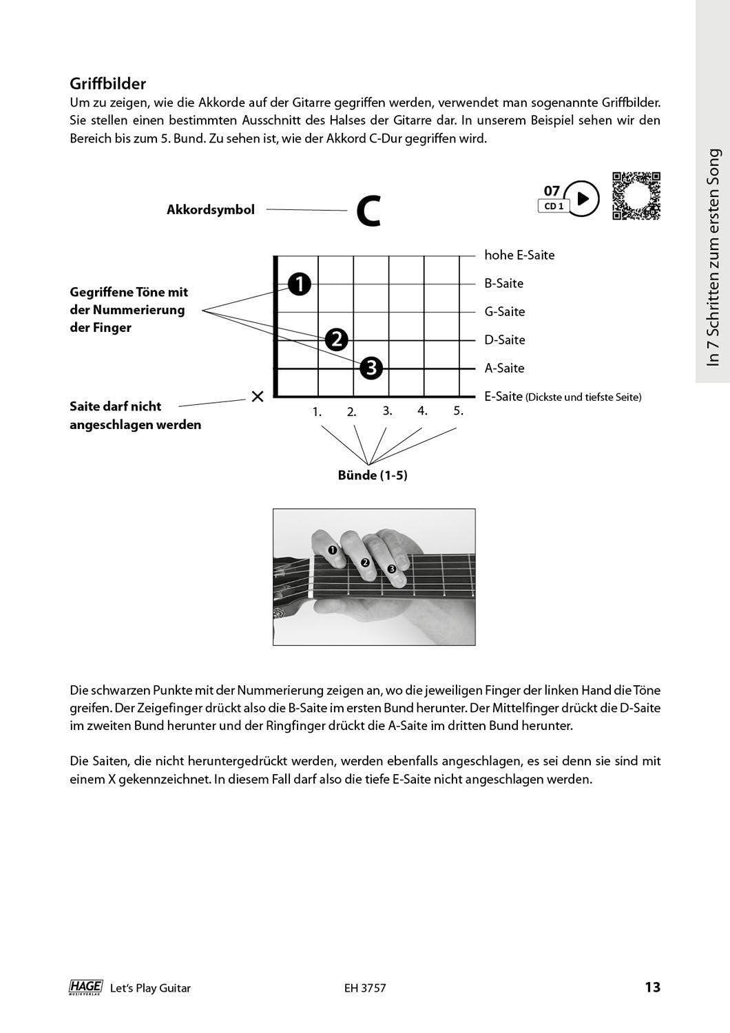 Let's Play Guitar: Songbook und Gitarrenschule + 2 CDs und QR-Code. Mit Songs von Eric Clapton, Bob Dylan, Cat Stevens, R.E.M. Oasis, Beatles, Rolling Stones, Green Day uvm.
