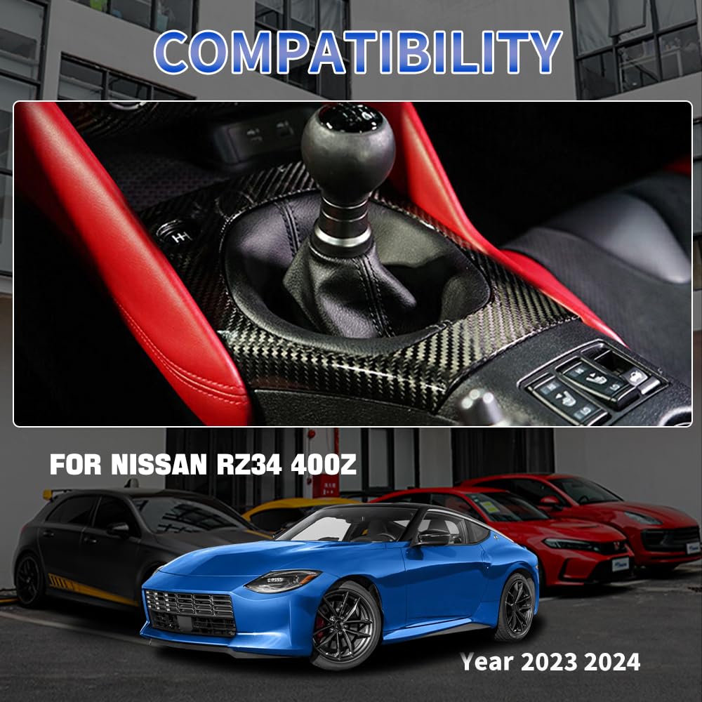 Amazon.com: JSWAN Real Carbon Fiber Ultra Thin Center Console Gear