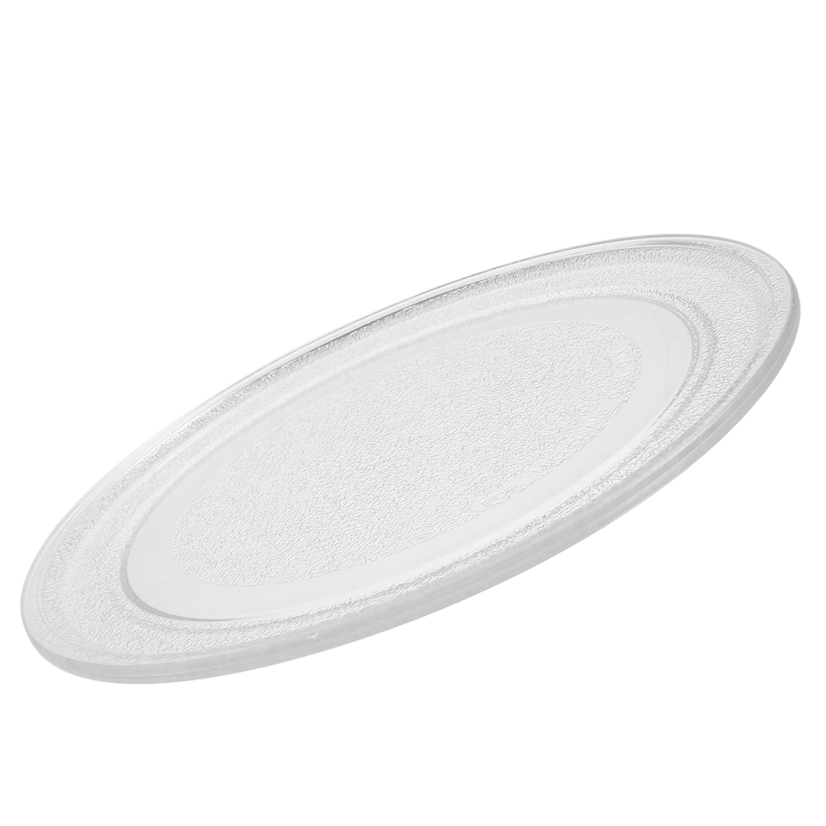 Hemobllo Microwave Turntable Glass Plate Replacement Tray for Microwave Oven and Easy to Install Cooking Plate for Better Performance