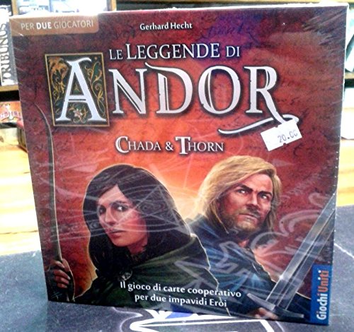 Giochi Uniti - BOARD GAME - THE LEGENDS OF Andor: CHADA & THORN (2-4 Players, Age 12+), Multi-coloured, 80 cm x 80 cm x 0.5 cm - Image 3