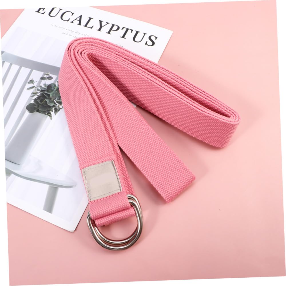 VICASKY 2 Cinghia Yoga Stretching Resistente Rosa Portatile per Fitness e Allenamento Muscolare Accessorio per Esercizi e Tonificazione
