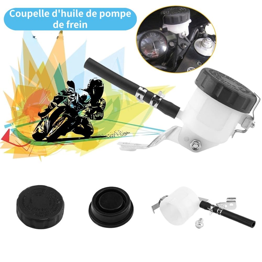 Réservoirs De Liquide De Freins Z750, Bouteille De Liquide De Réservoir D'huile De Maître-cylindre De Moto Avec Support Pour Cessoire De Rempl Ement Sv650 03-09 Sv100s 03-07 Brake Fluid Reservo bocal