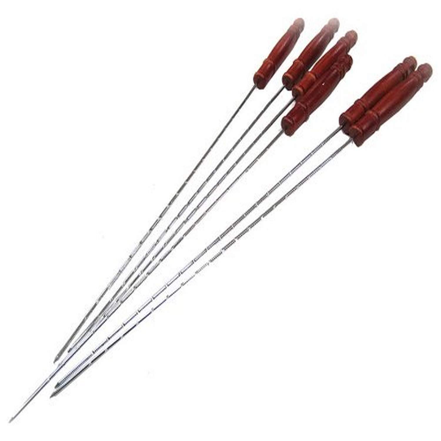21st Century B66A3 21-Inch Skewers Wood Handle, Pack 6