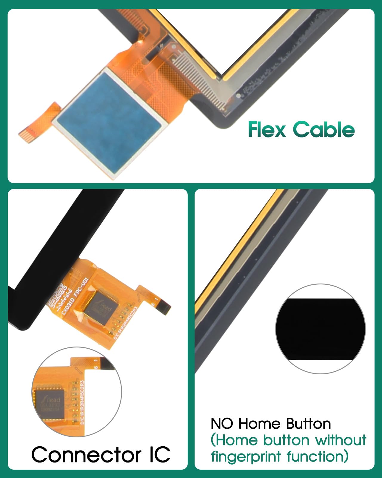 VETRO TOUCH SCREEN ORIGINALE TECLAST Per M40 10.1" NERO DISPLAY M40 HD TABLET E - Foto 12