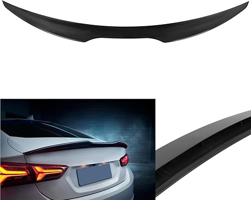 Miniatura 9 de SCITOO Ventana trasera ABS para Chevrolet Malibu 2016-2020 con alerón negro brillante