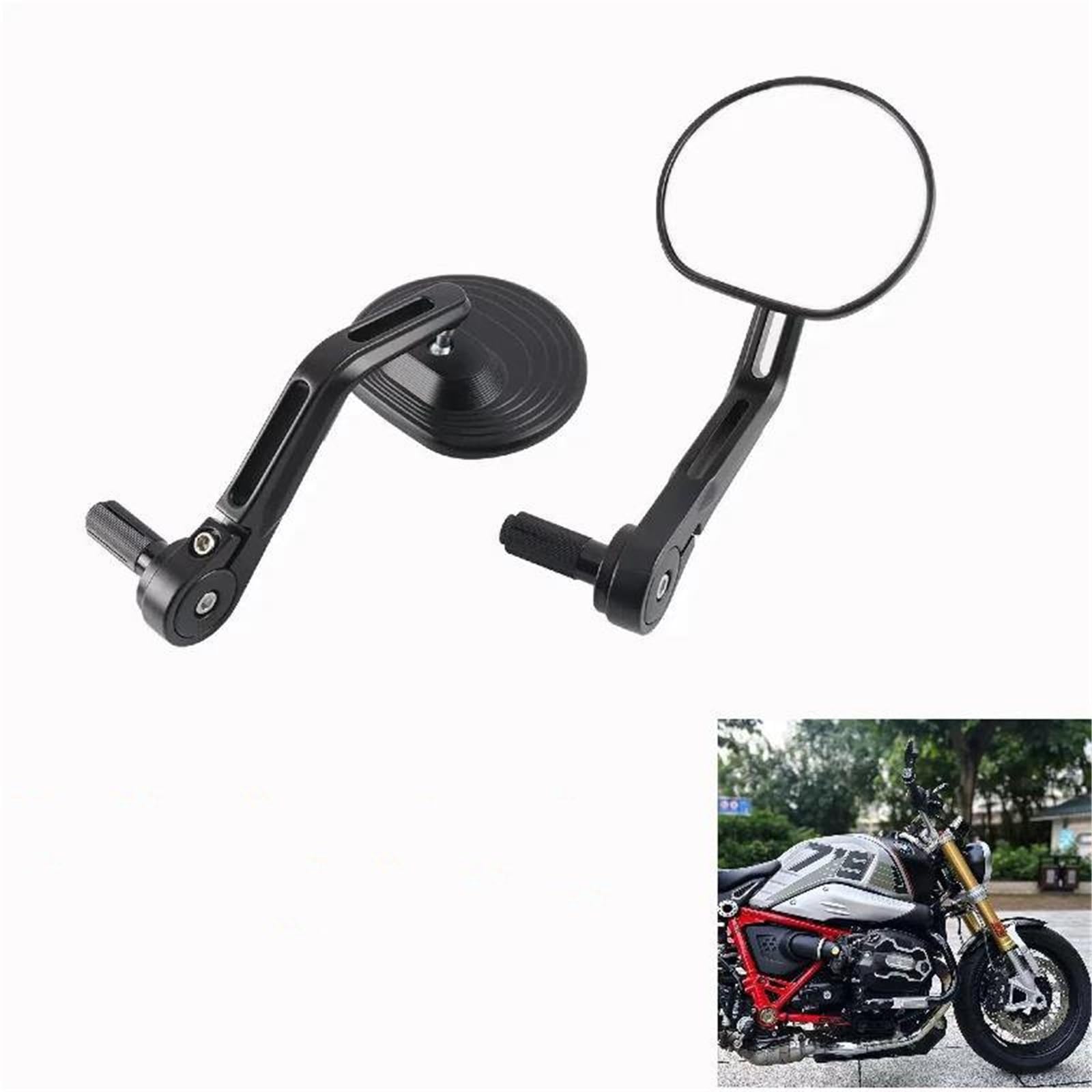 Specchietto retrovisore per moto Specchietti retrovisori laterali per manubrio per BMW per Scrambler per Pure R NINET Urban G/S Specchio modificato