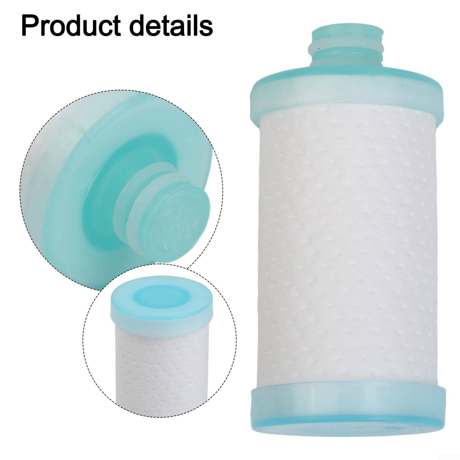 Cartuccia filtro doccia per lavatrice e scaldabagno, rimuove cloro, metalli pesanti, ammoniaca e zolfo, migliora la qualità dell'acqua e migliora l'esperienza del bagno