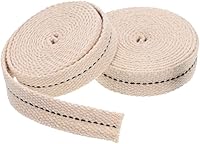 Vista 2 de 3 rollos de mecha de algodón para lámpara de aceite, linternas de aceite de repuesto para lámparas de aceite y quemadores de aceite