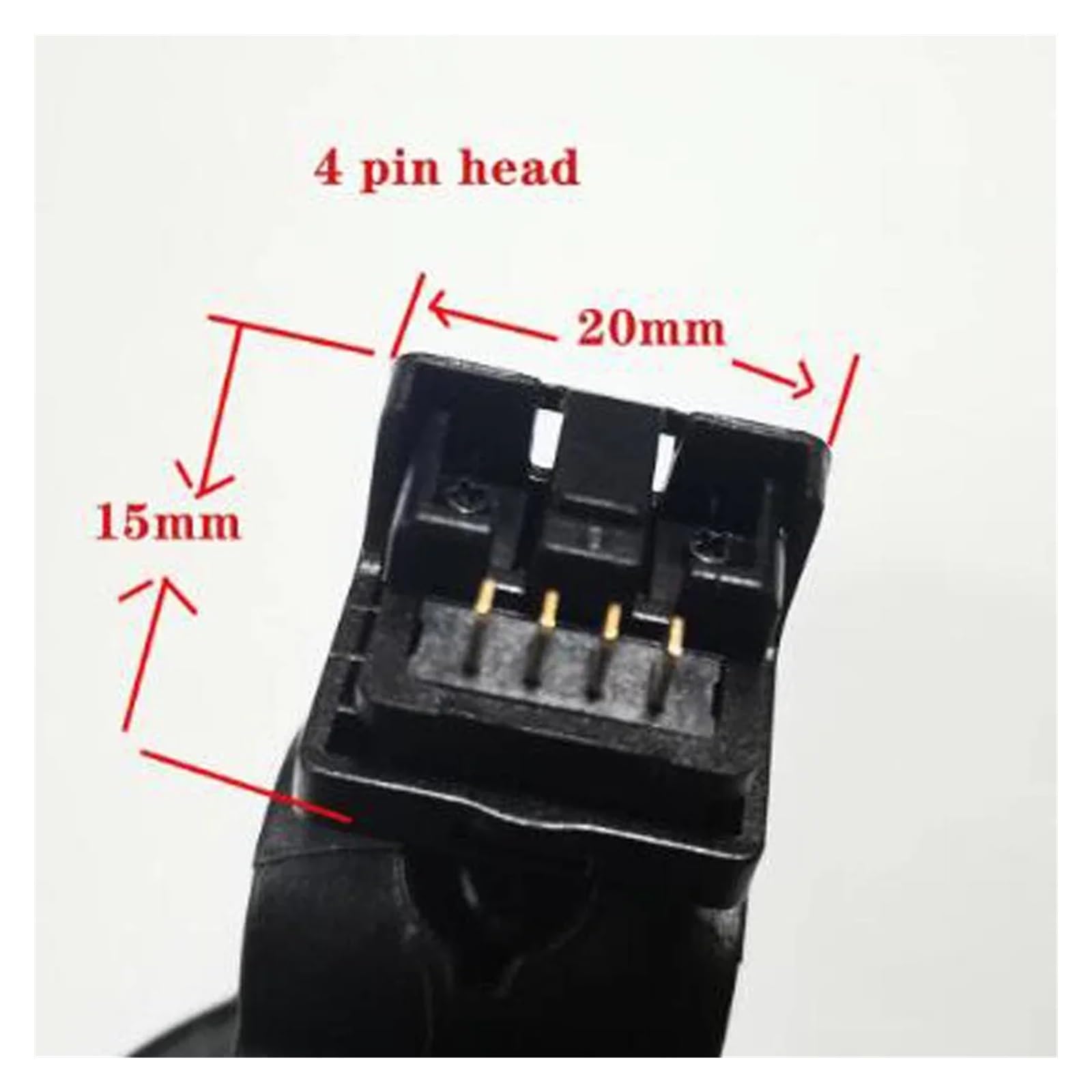 Xuanqingyi Store Uchwyt samochodowy do rejestratora wideorejestrator 4Pin kompatybilny z portem Mini USB uchwyt na przyssawkę na przedniej szybie kompatybilny z wideorejestratorem samochodowym kamera