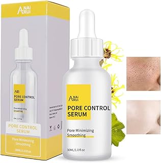 Pore Minimizer Serum, Pore Minimizer & Reducer, Pore control,Minimizing, Shrinking, Tightening Pores, 100% Vegan Pore Exfoliating Solution, 1 fl.oz
