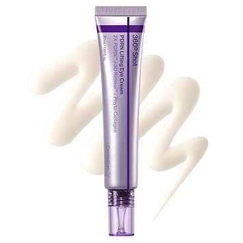 CENTELLIAN 24 360o Shot PDRN Eye Cream - Anti-Aging Retinol Eye Cream for Hooded Eyes, Firming & Wrinkle Smoothing, Hydrating Care for Dark Circles, Under-Eye Bags & Crows Feet, 1.01 fl oz