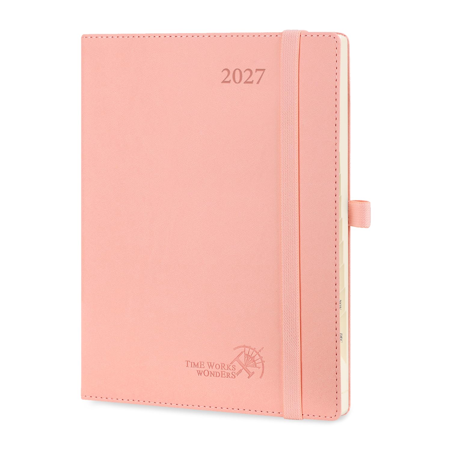 POPRUN 2027 Planner, 6.5" x 8.5", Daily Weekly and Monthly Appointment Book