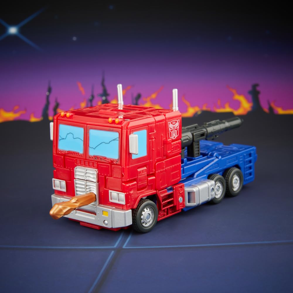Transformers Figurine d'action Studio Series MTMTE Le leader du film Optimus Prime