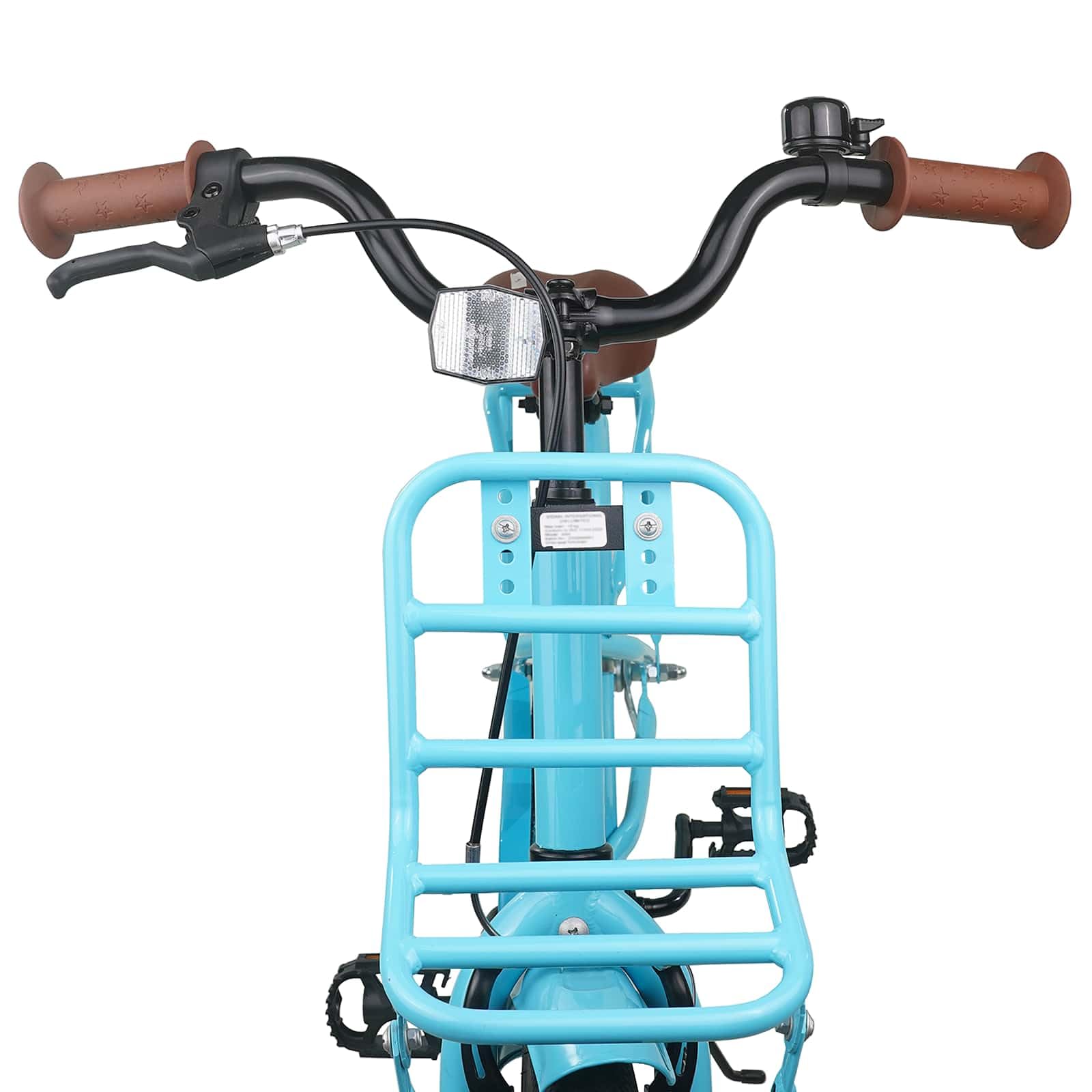 Stahlrahmen Fahrrad 12 Zoll Hellrosa