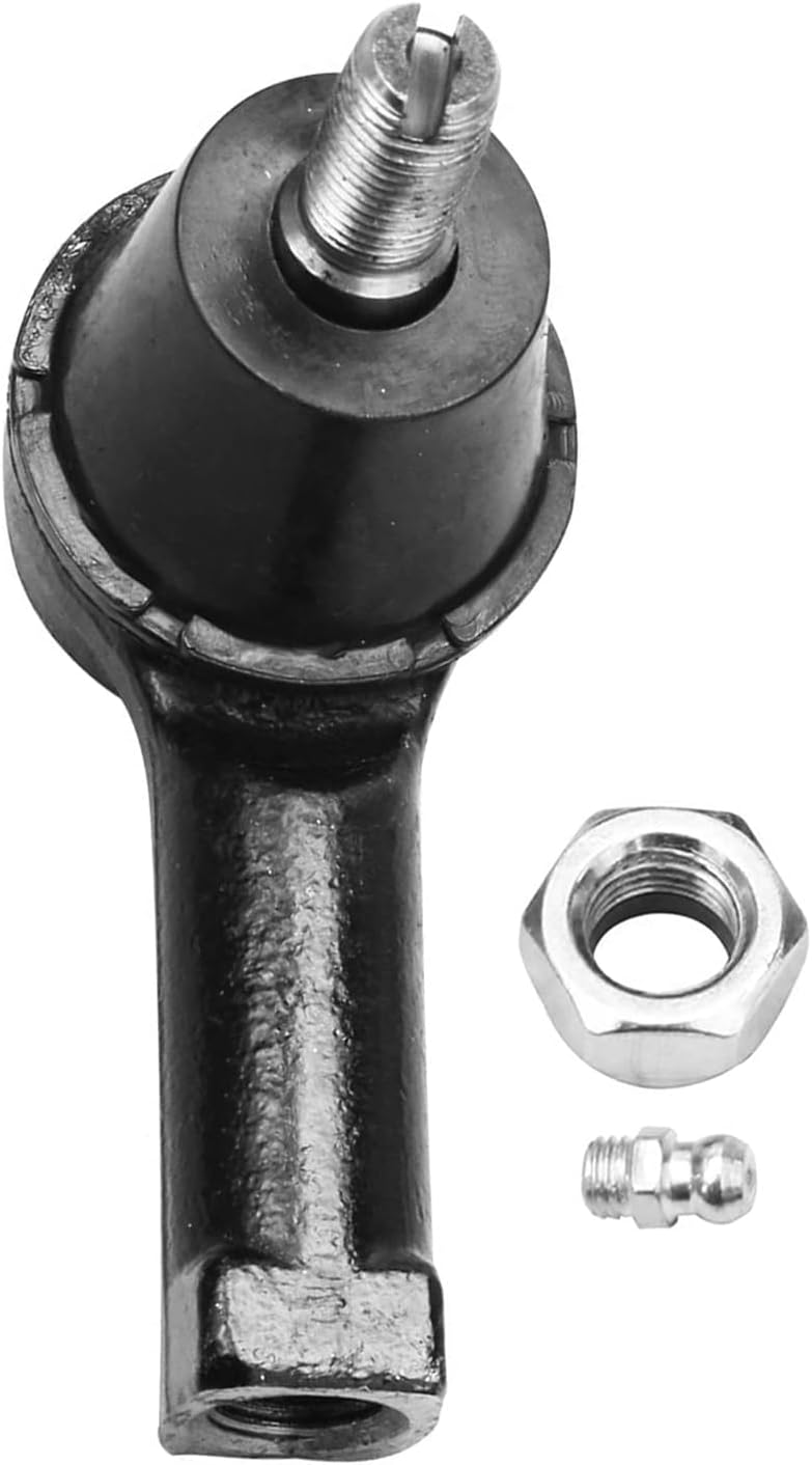 Detroit Axle - Front 6pc Suspension Kit for 2001-2006 Hyundai Elantra, 2003-2008 Tiburon, 2005-2009 Kia Spectra Spectra5, 2 Lower Ball Joints 4 Tie Rods Replacement