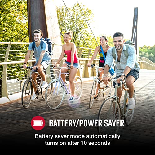 Cobra Acxt145 Compact Walkie Talkies For Adults - Rechargeable, Lightweight, 22 Channels, Long Range 16-Mile Two-Way Radio Set (2-Pack), Black #TOP5