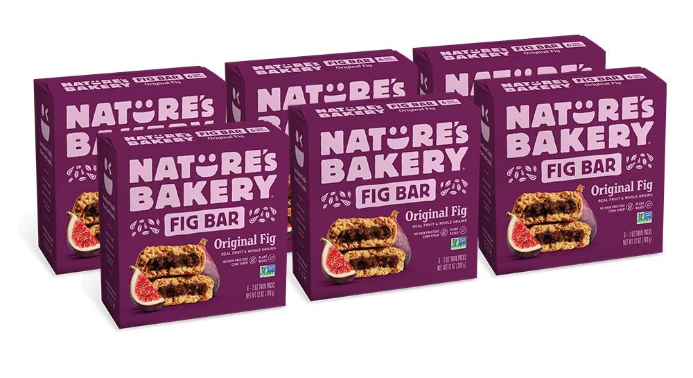 BBD: 02/11/2025. Nature’s Bakery Whole Wheat Fig Bars, Original Fig, Real Fruit, Vegan, Non-GMO, Snack bar, 6 boxes with 6 twin packs (36 twin packs) Fig 6 Count (Pack of 6)