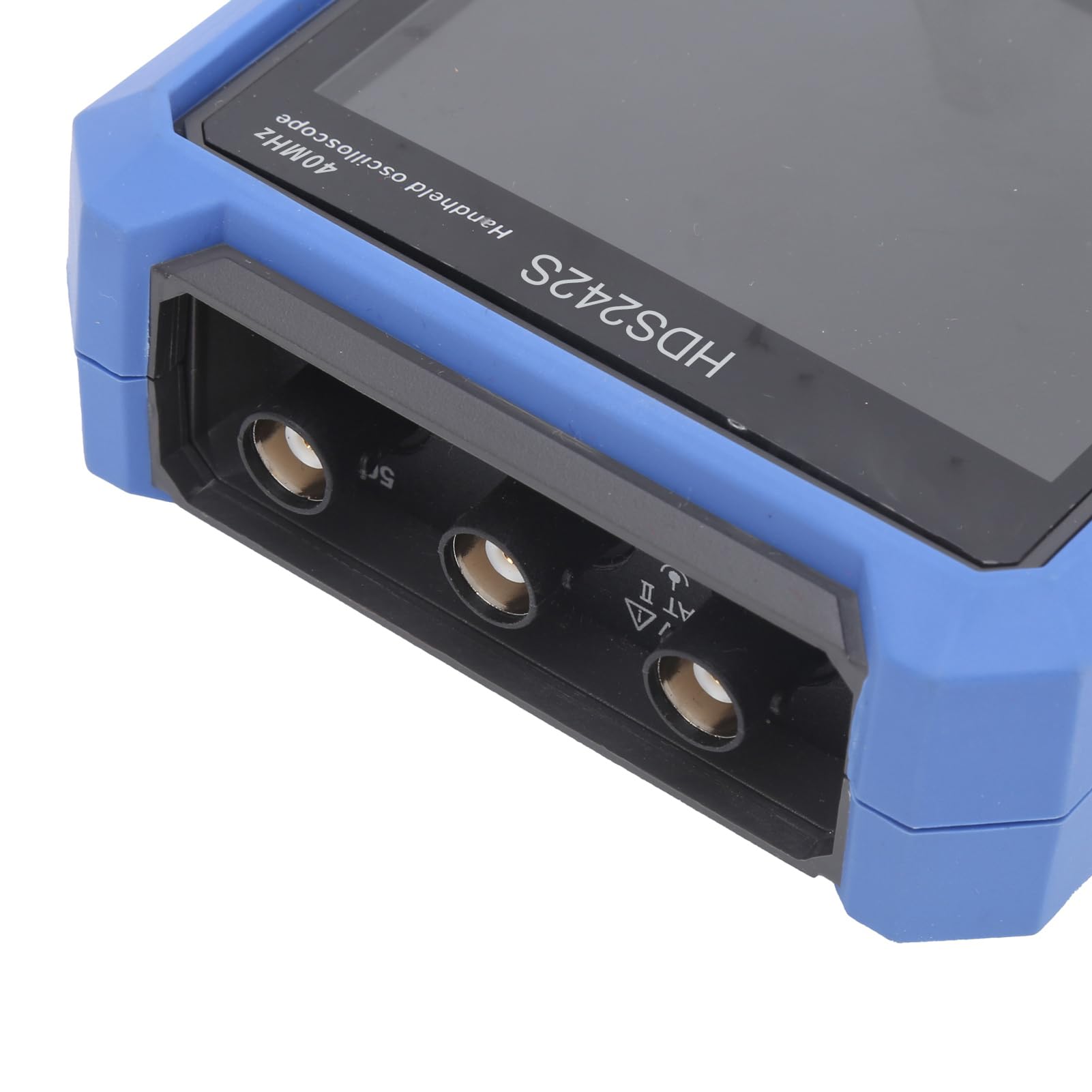 Ejoyous Osciloscopio Digital Portátil, Multímetro de Osciloscopio Digital de 2 Canales 40MHz S LCD con Fuente de Señal de 25MHz, Rango Automático USB C para Reparación Electrónica y Pruebas de Campo