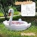 White Swan Inflatable Kid Pool, 48