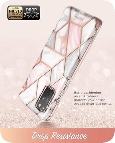 Miniatura 4 de i-Blason Serie Cosmo - Funda para Samsung Galaxy S20+ Plus 5G (versión 2020), elegante funda protectora con purpurina sin protector de pantalla