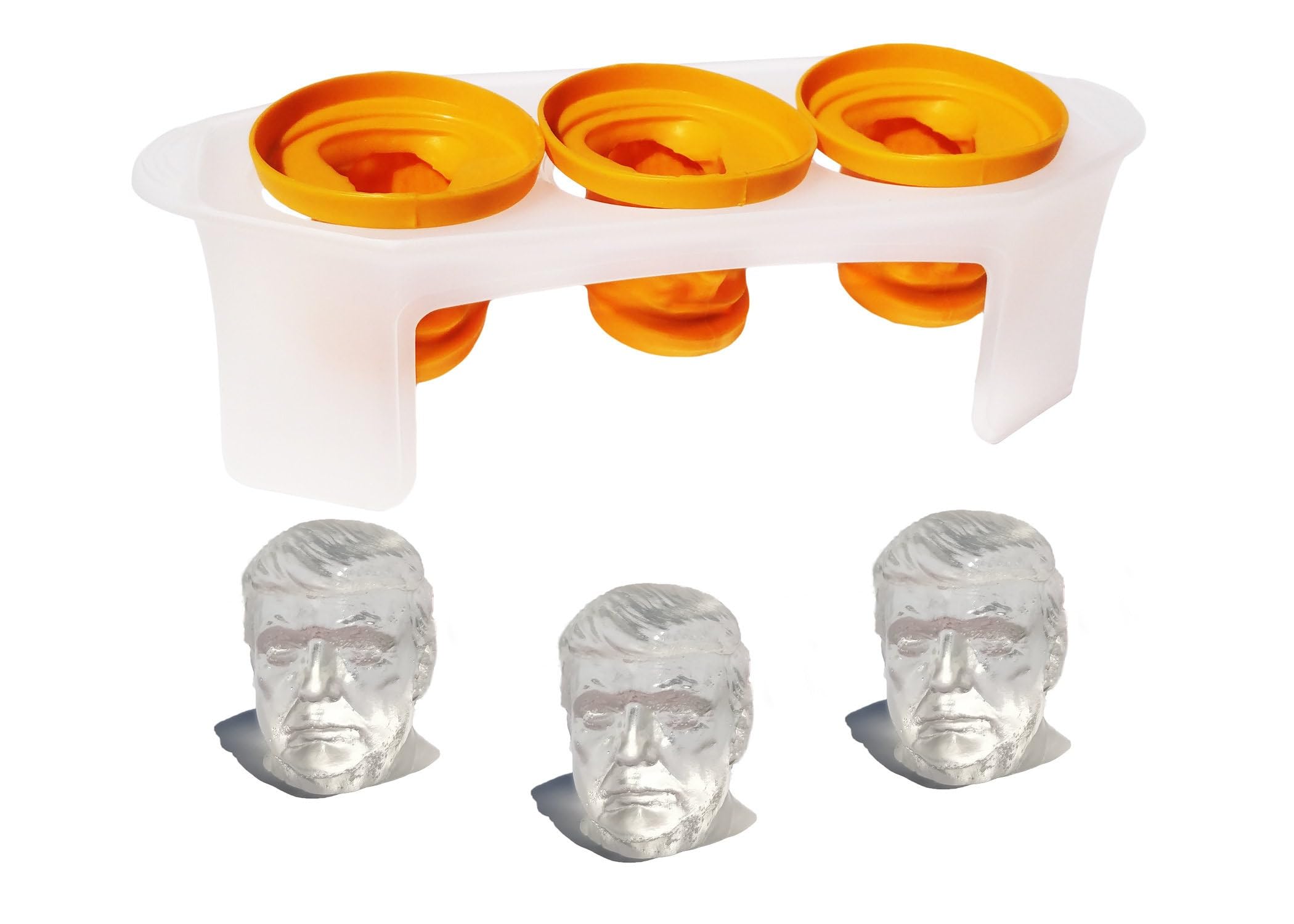 Amazon.com: Donald Trump Ice Cube Trays - Funny Presidential Molds