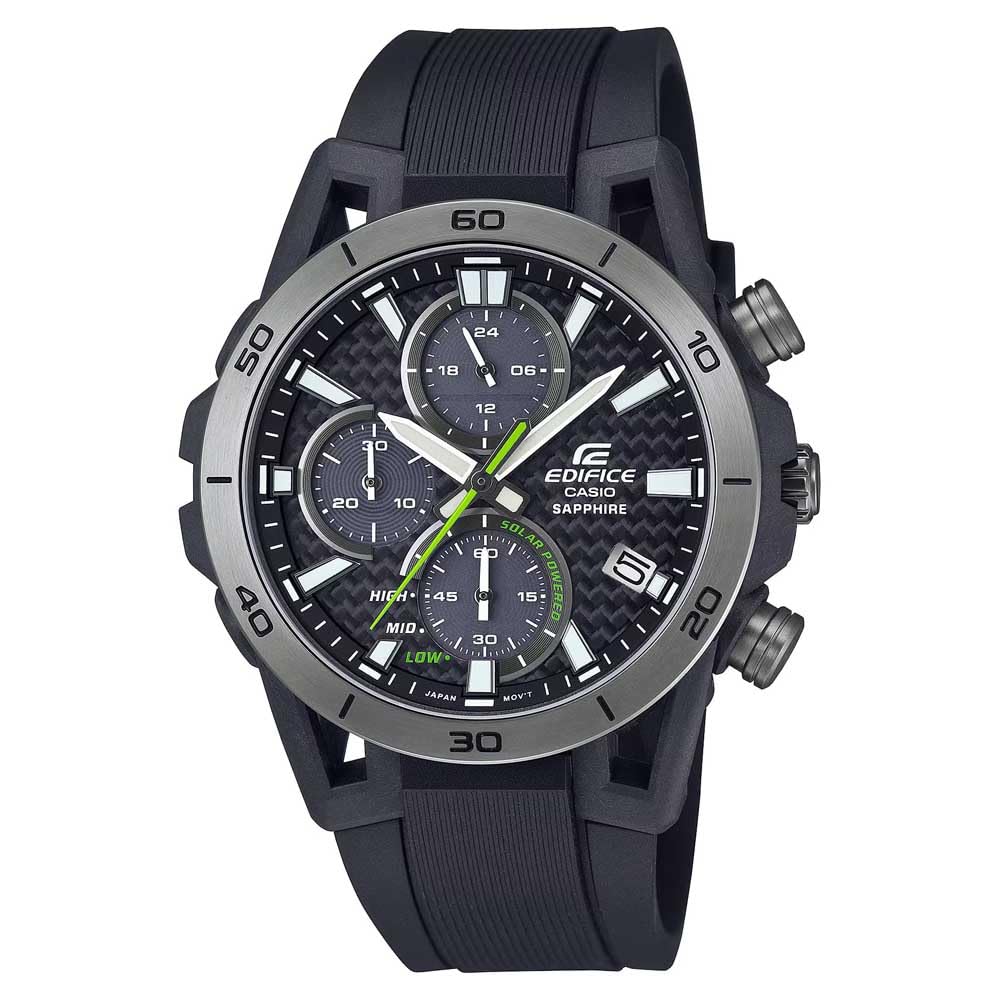 Casio EFS-S640PB-1AVUEF Mens Watch Edifice Chronograph Solar 44mm 10ATM