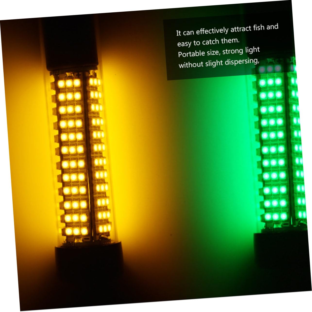 SUPVOX Material 12v Underwater Fishing Lamp Led Lure Fish Light Safe for Use Lightweight