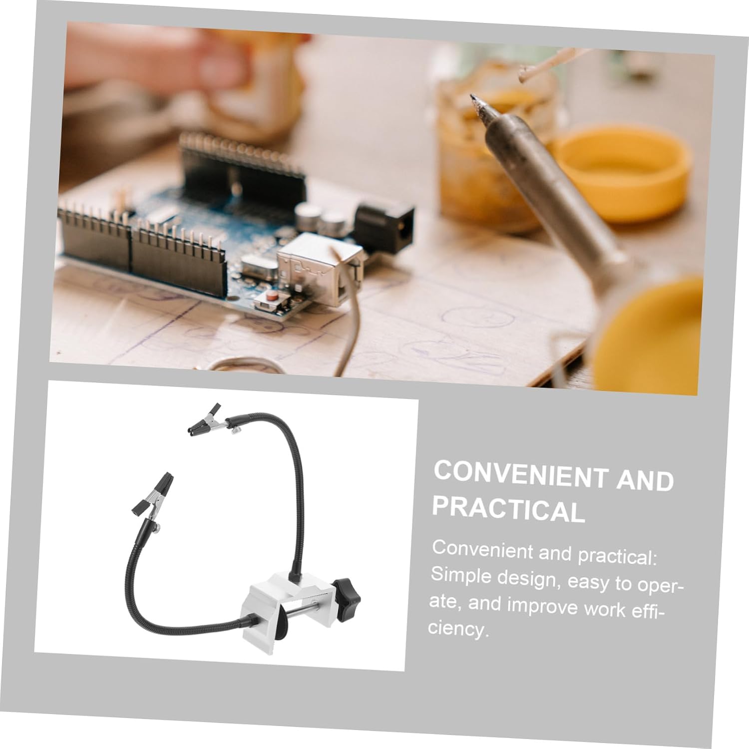 Welding Table Clamp Kit Soldering Station Holder for Repairing Circuit Board Work