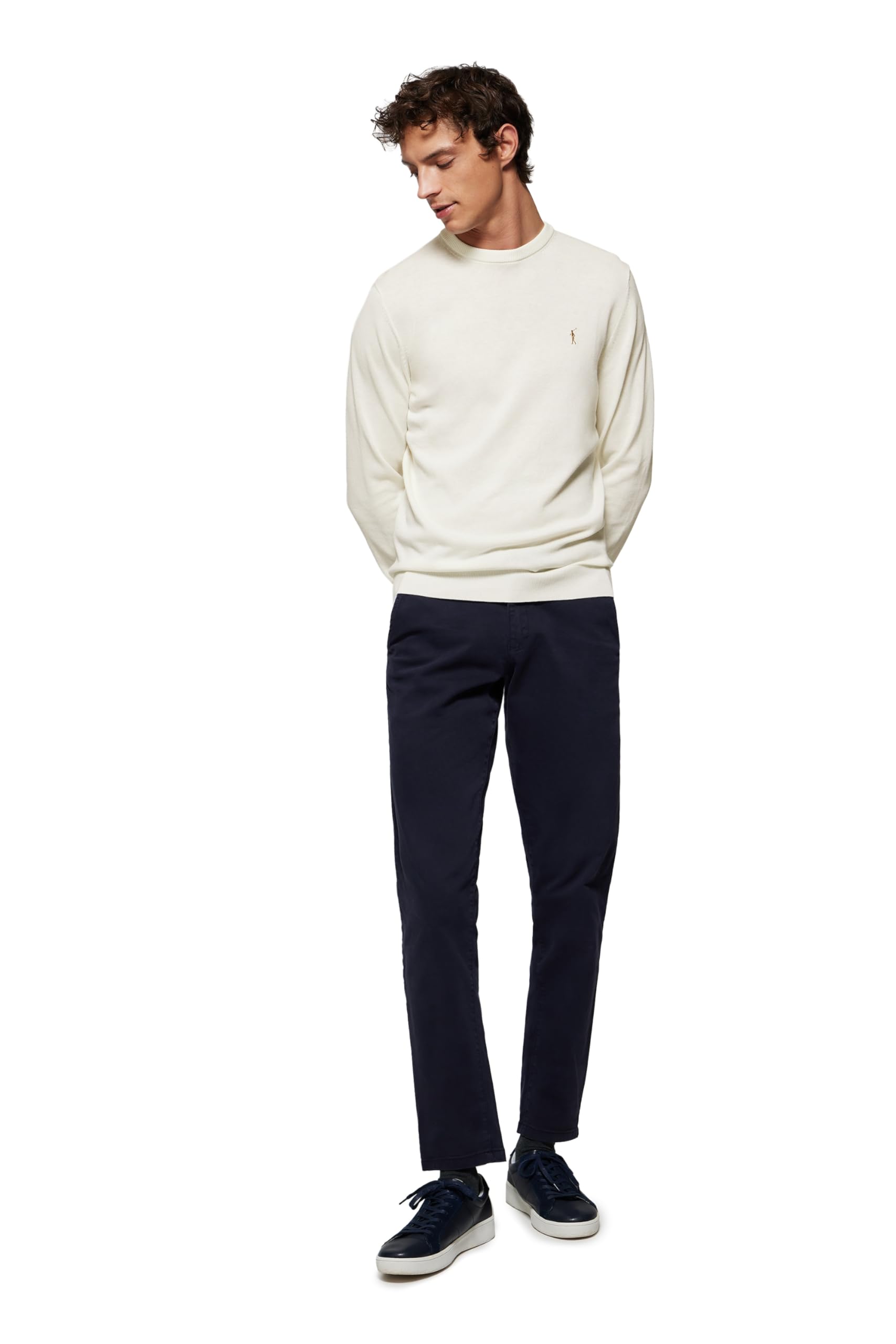 Polo Club Maglione Manica Lunga Uomo Maglioni Girocollo Crew Neck Pullover 100% Cotone