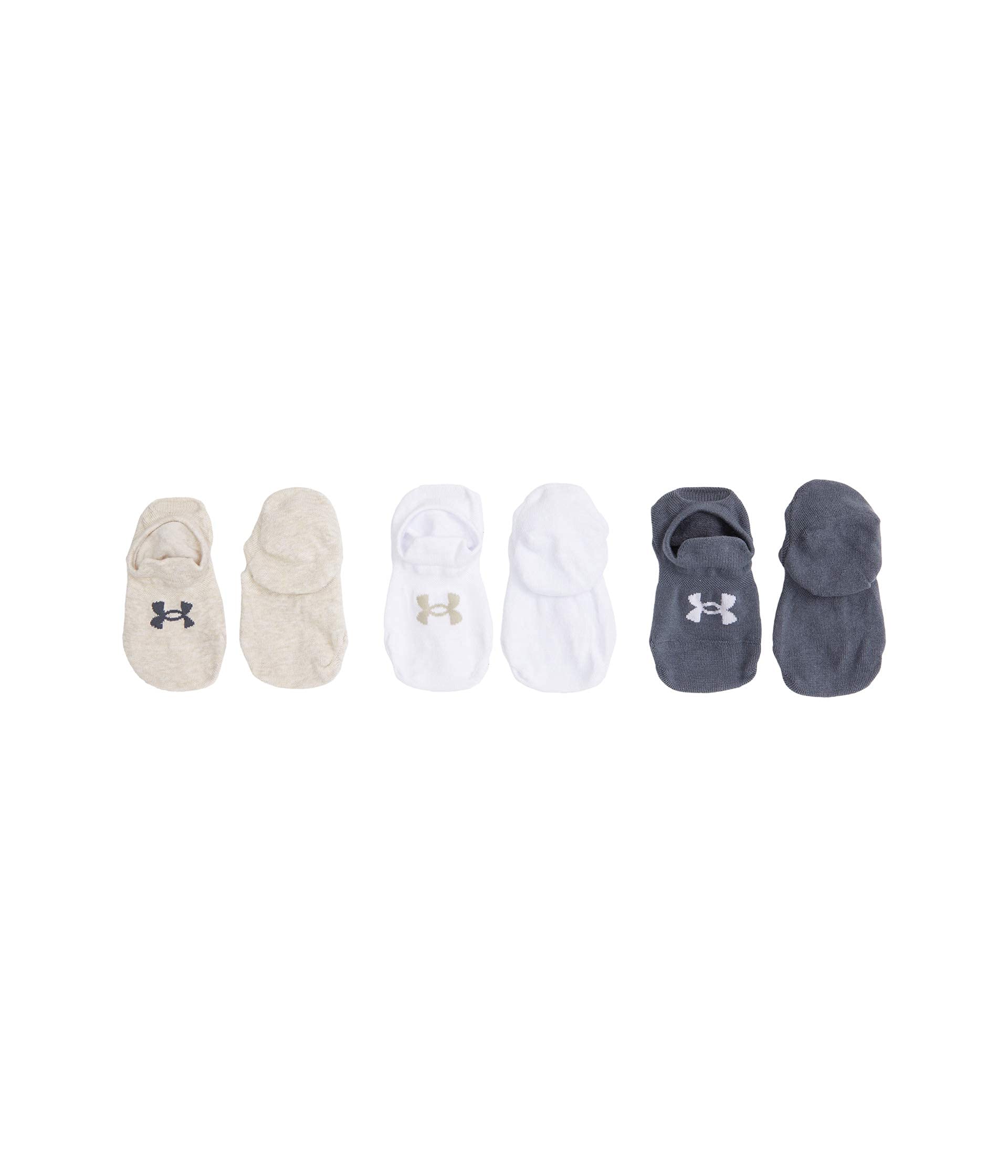 Under Armour Essential Ultra Low Tab Socks, Multipairs Calcetines para Hombre