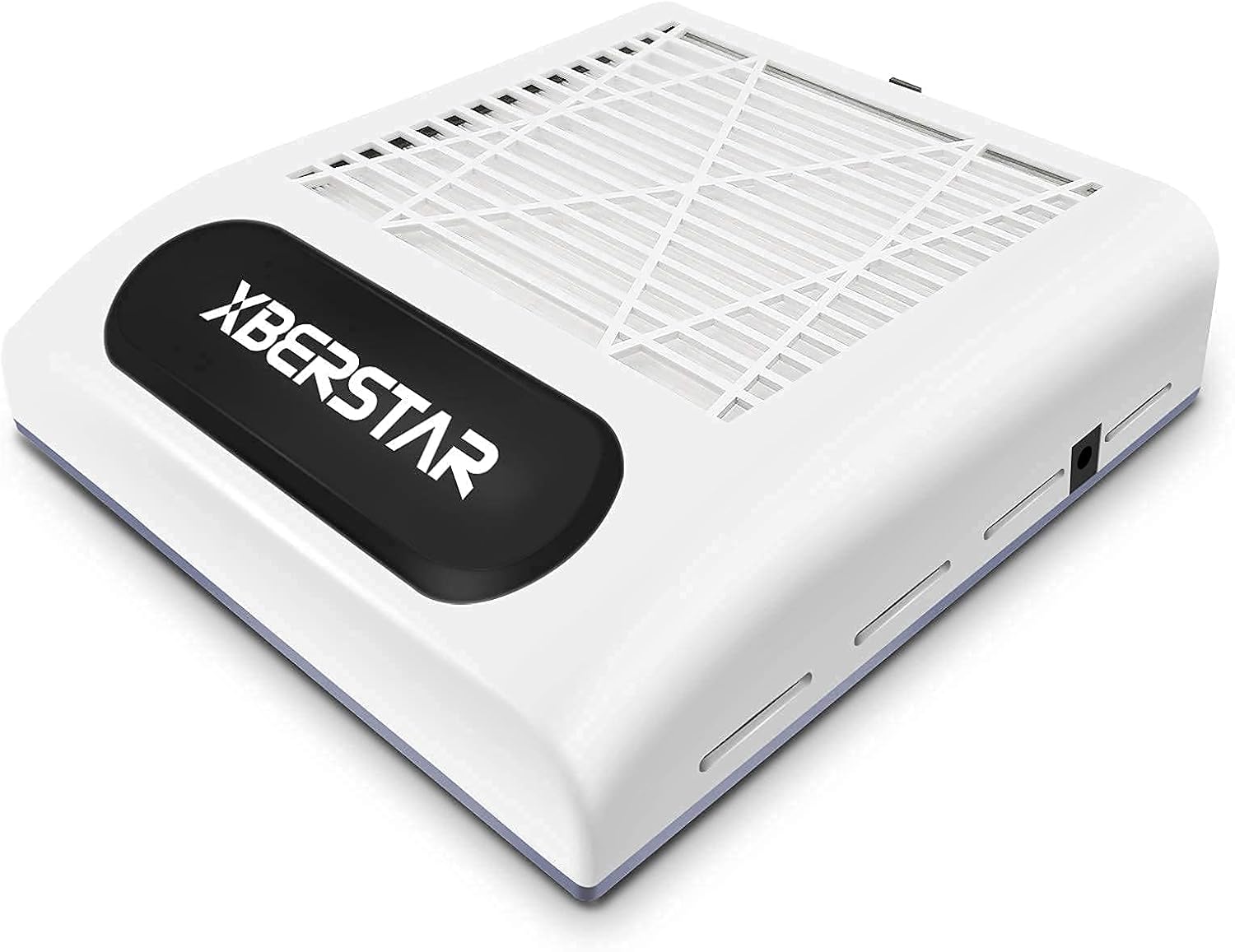 XBERSTAR Nail Dust Collector,80W Electric Powerful Vacuum Cleaner for Acrylic Gel Nails,Manicure recolector de polvo para uñas