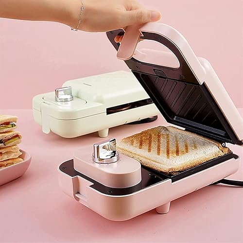 Miniatura 4 de SWIMXL Máquina de gofre máquina de gofres cuadrada de 650 W con luces indicadoras fácil de limpiar sin PFOA diseño compacto certificado ETL color