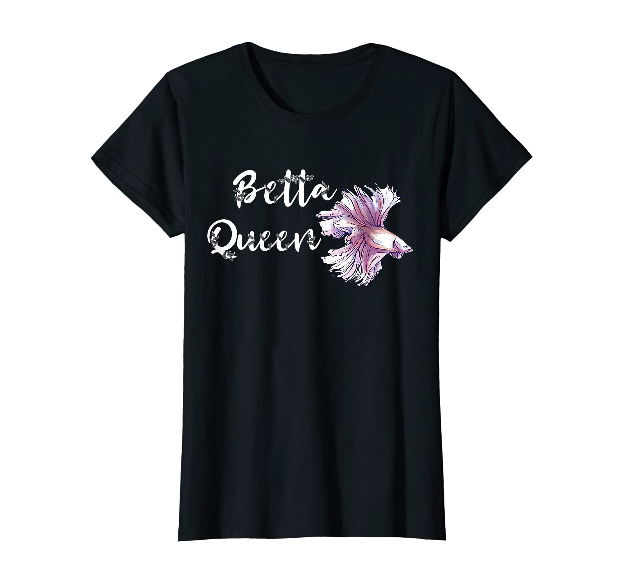 Funny Betta Fish KeeperBetta Queen Siamese Fighting Lover Fish Betta Splendens Fish T-Shirt