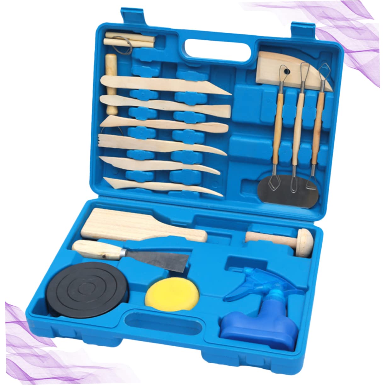 EXCEART 19piezas Herramientas Para Modelar Figuras De Arcilla Kit De Herramientas Para Arcilla Auxiliares Para Modelar