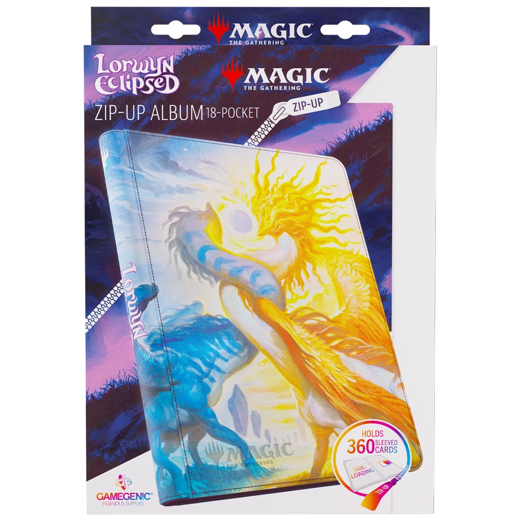 Gamegenic | Magic: The Gathering | Lorwyn Eclipsed Zip-Up Album 18-Pocket - Celestial Reunion