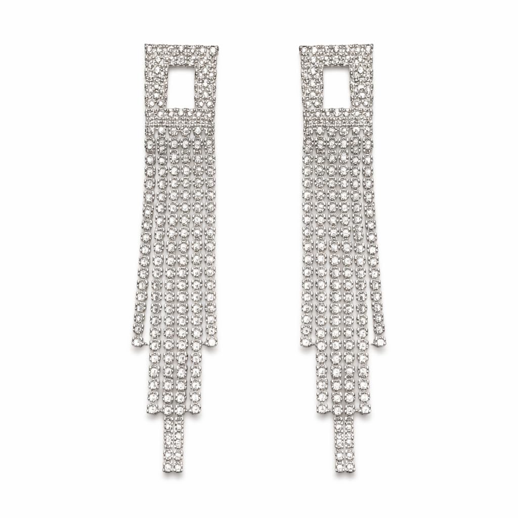 Long Tassel Drop Earrings for Women & Girls Artificial Jewellery Tassel Dangle Earrings Long Hanging Earrings Fashion Earrings Modern Jewelry Accessories for Women-image-32
