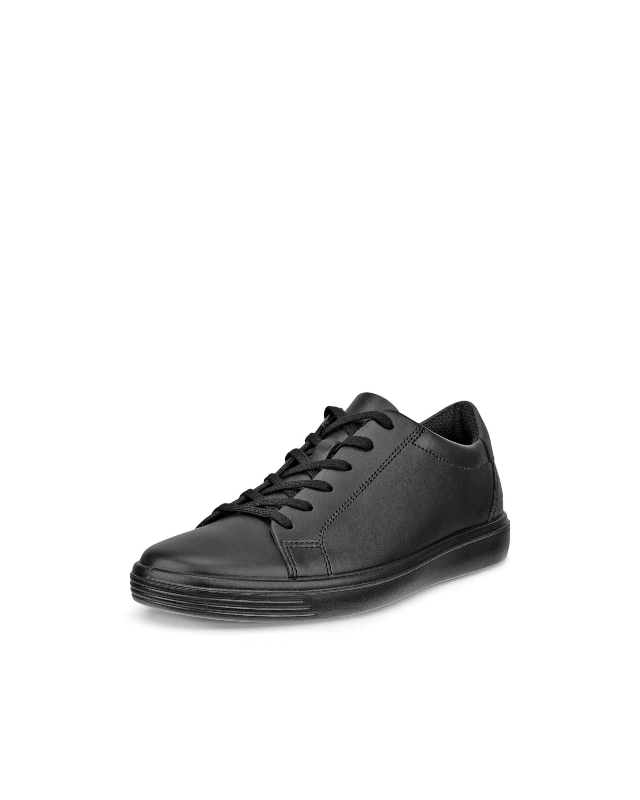 Amazon | ECCO レディース ロートップスニーカー, ブラック/ブラック
