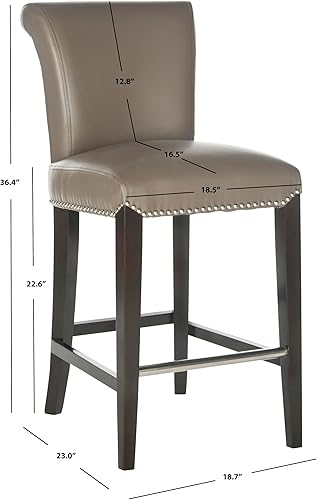 Miniatura 3 de Safavieh Mercer Collection Seth Clay - Taburete para mostrador (23,5 pulgadas) Arcilla,Beige,Azul-cielo,Negro -,https://www.amazon.com/dp/undefined