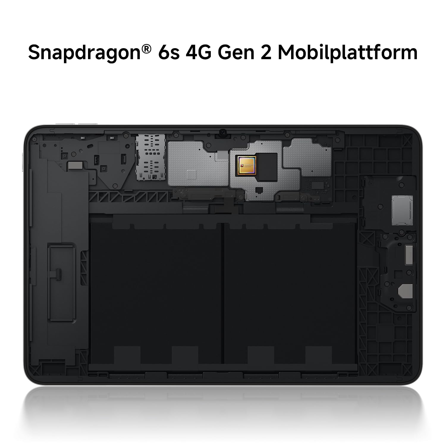 XIAOMI Redmi Pad 2 Tablet 9,7 Zoll, 4GB + 64GB, Snapdragon 6s Gen 2, 2K 120Hz Display, 7600mAh Akku, Graphite Grau, 3 Jahre Garantie, ohne Ladegerät